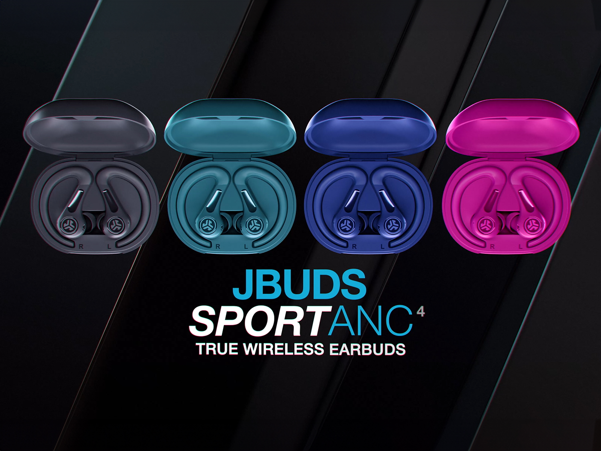 Amazon.com: JLab JBuds Sport ANC 4 Auriculares inalámbricos
